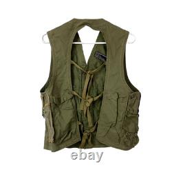 US Army Air Forces WWII Type C-1 Emergency Sustenance Vest with Holster Green