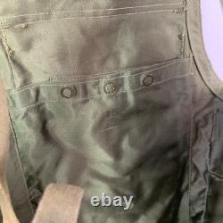 US Army Air Forces WWII Type C-1 Emergency Sustenance Vest with Holster Green