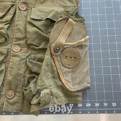 US Army Air Forces WWII Type C-1 Emergency Sustenance Vest with Holster Green