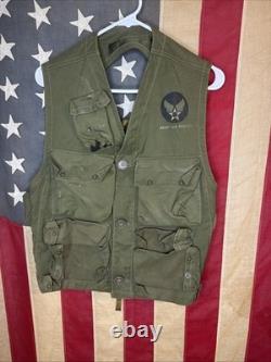 US Army Air Forces WWII WW2 Type C-1 Emergency Sustenance Vest with Holster D619