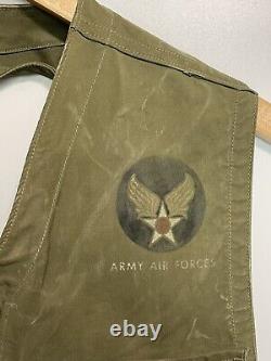 US Army Air Forces WWII WW2 Type C-1 Sustenance Vest Breslee Theater Worn Patina