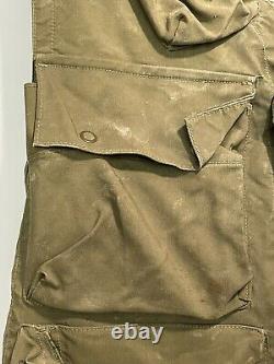 US Army Air Forces WWII WW2 Type C-1 Sustenance Vest Breslee Theater Worn Patina