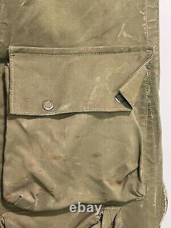 US Army Air Forces WWII WW2 Type C-1 Sustenance Vest Breslee Theater Worn Patina