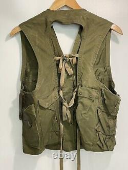 US Army Air Forces WWII WW2 Type C-1 Sustenance Vest Breslee Theater Worn Patina