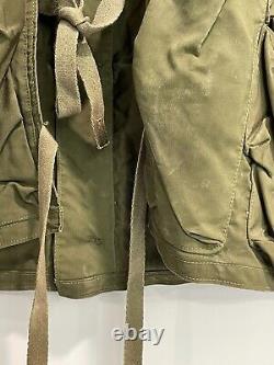 US Army Air Forces WWII WW2 Type C-1 Sustenance Vest Breslee Theater Worn Patina