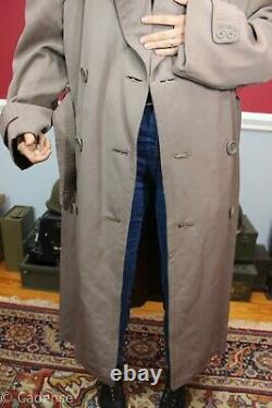 US WW2 Army Air Corps 8th Air Force Medical Officer's Pinks Overcoat Named J332