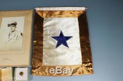 US WW2 Army Air Corps Force KIA Mother's Son In Service Flag Picture Gold Star
