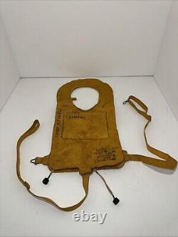U. S. ARMY AIR FORCE WW2 VEST LIFE PRESERVER TYPE B-4 MAR 1, 1943 Date Of MFR