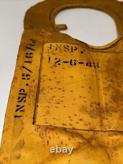 U. S. ARMY AIR FORCE WW2 VEST LIFE PRESERVER TYPE B-4 MAR 1, 1943 Date Of MFR
