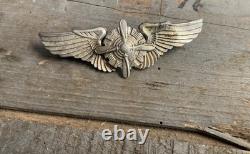 U. S. Army/Air Force Flight Engineer Badge Wings WWII