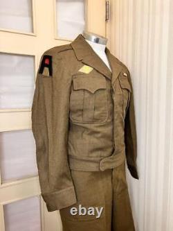 U. S. Army Air Force Ike Jacket size 36s made by 1944 militay WW2 WW1 vintage