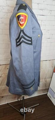 U. S. Army /Air Force ROTC early U. S. Cadet dress uniform Era Late WWII