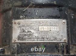 U. S. Army Air Force WWII Jack & Heintz Gyro Horizon Indicator AN 5736-1 Used