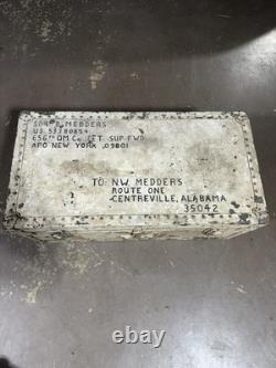 U. S. Army Air Forces WWII FOOT LOCKER TRUNK