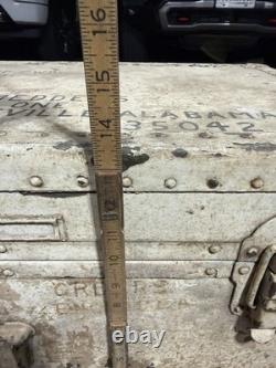 U. S. Army Air Forces WWII FOOT LOCKER TRUNK