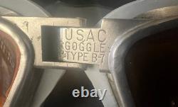 Us Army Air Corps Type B-7 Flying Goggles-american Optical