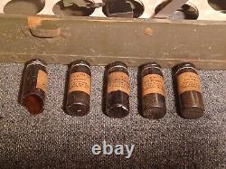 Us Army Air Force Wwii Kit Leakage Test Oxygen Mask And Regulator Wooden Box