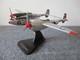 Us Army Air Force Wwii P-38j Lightning Fighter Jet Desk Top Model 1/40 Marge