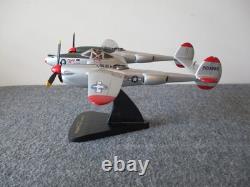 Us Army Air Force Wwii P-38j Lightning Fighter Jet Desk Top Model 1/40 Marge