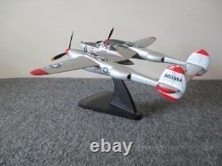 Us Army Air Force Wwii P-38j Lightning Fighter Jet Desk Top Model 1/40 Marge Us Army Air Force Wwii P-38j Lightning Fighter Jet Desk Top Model 1/40 Marge