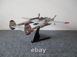 Us Army Air Force Wwii P-38j Lightning Fighter Jet Desk Top Model 1/40 Marge