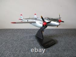 Us Army Air Force Wwii P-38j Lightning Fighter Jet Desk Top Model 1/40 Marge