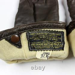 Us Army Air Forces Electrically Heated Flight Flying Gloves Type F2 F3 F-2 F-3