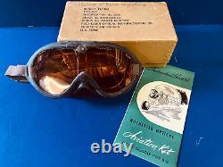 Us Army Air Forces Type B-8 Flying Goggles- Boxed