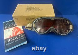 Us Army Air Forces Type B-8 Flying Goggles- Boxed
