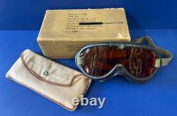 Us Army Air Forces Type B-8 Flying Goggles- Boxed