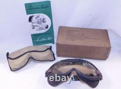 Us Army Air Forces Type B-8 Flying Goggles- Boxed