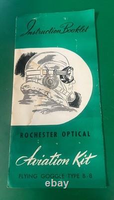 Us Army Air Forces Type B-8 Flying Goggles- Boxed
