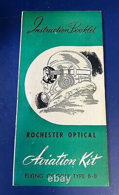 Us Army Air Forces Type B-8 Flying Goggles- Boxed