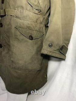 Us Military Wwii Cold Weather Winter Parka D-1 Army Air Force Alpaca Liner M Vgc