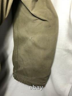 Us Military Wwii Cold Weather Winter Parka D-1 Army Air Force Alpaca Liner M Vgc