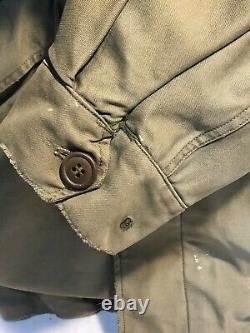 Us Military Wwii M1943 Field Jacket Coat 38xl Cold Weather Winter Army Air Corps