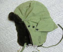 Us Ww2 Army Air Forces Usaaf Flyers Winter Cap Cold Weather Rare