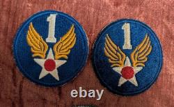 Us Wwii Army Air Force Original War Time Embroidered Set Of 30 Patches