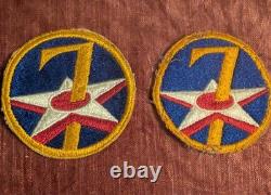 Us Wwii Army Air Force Original War Time Embroidered Set Of 30 Patches