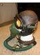 VERY NICE WW2 AAF Army Air Force A-11 Leather Flight Helmet with ANB-H-1 Receivers