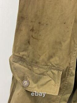 VINTAGE WWII ARMY AIR FORCES NOVELTY FLIGHT SUIT SUMMER Flying AN-S-31 36 FLAWS