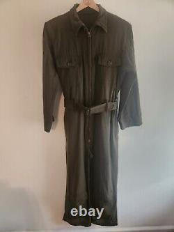VINTAGE WWII ARMY AIR FORCES NOVELTY FLIGHT SUIT SUMMER Flying AN-S-31-A SZ 36