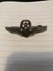 VINTAGE WWII US Army Air Force Command 3 Pilot Wings Marked Sterling