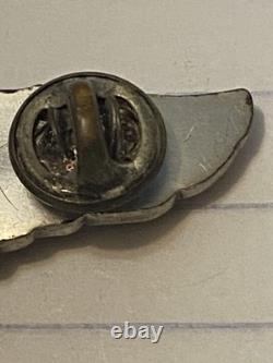 VINTAGE WWII US Army Air Force Command 3 Pilot Wings Marked Sterling