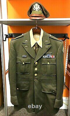 VINTAGE WWII United States Army Air Corp Officer Complete Uniform