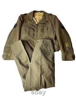 VINTAGE WW 2 U. S. Army Air Force IKE JACKET With Pants