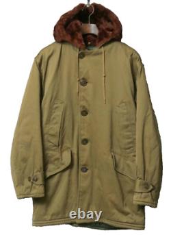 VTG 1940'S WWII USAF US Army Air Forces Type B-9 Winter Parka Bomber Jacket