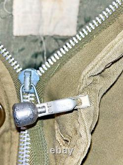 VTG 1940'S WWII USAF US Army Air Forces Type B-9 Winter Parka Bomber Jacket