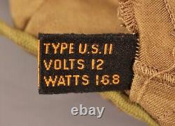 VTG 1940s WW2 US Type II Army Air Force Heated Hood & Moccasins WWII 40s