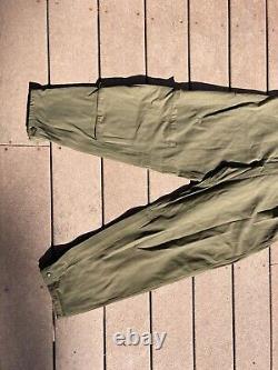 VTG AIR FORCE Jumpsuit 36 A-4 Gaberdine Pilot Flight Suit US ARMY WWII USA 1940s